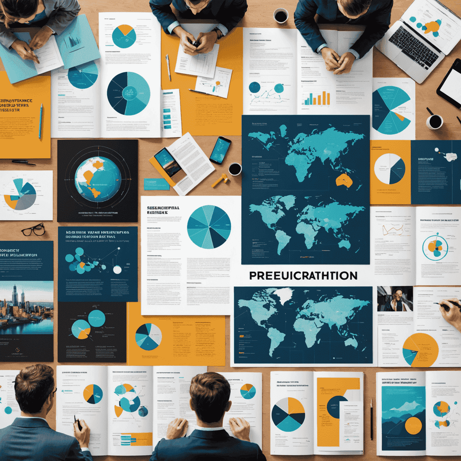 A collage showcasing various scientific journals, researchers collaborating, and data visualizations. The image represents the process of transforming conference presentations into published scientific articles, emphasizing the journey from research to peer-reviewed publication.